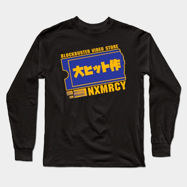 Blockbuster Long Sleeve T-Shirt by NxMercy